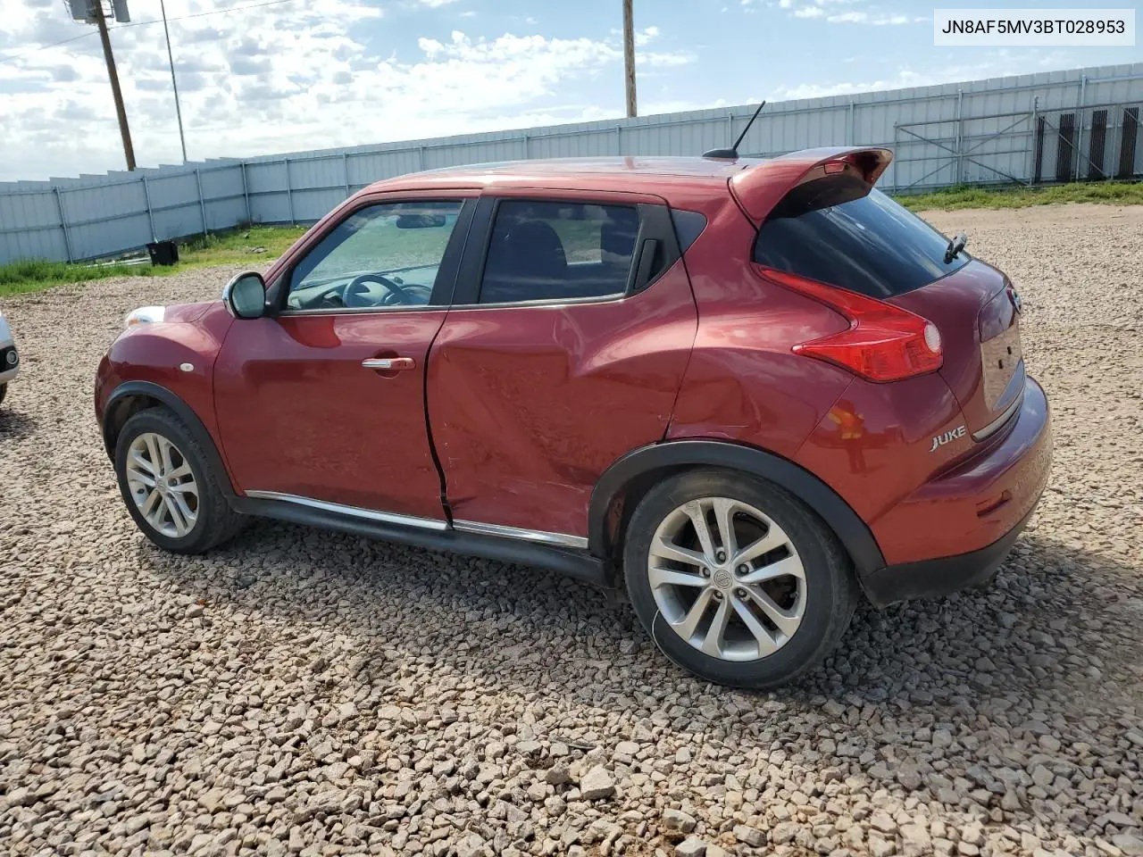 2011 Nissan Juke S VIN: JN8AF5MV3BT028953 Lot: 63339235