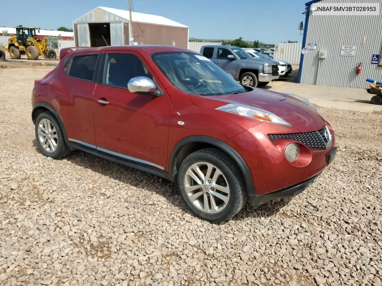 2011 Nissan Juke S VIN: JN8AF5MV3BT028953 Lot: 63339235