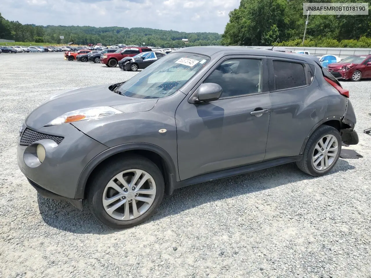 2011 Nissan Juke S VIN: JN8AF5MR0BT018190 Lot: 63373145