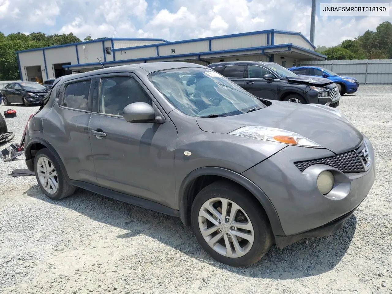 2011 Nissan Juke S VIN: JN8AF5MR0BT018190 Lot: 63373145