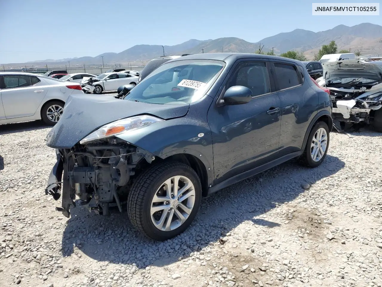 2012 Nissan Juke S VIN: JN8AF5MV1CT105255 Lot: 61239755