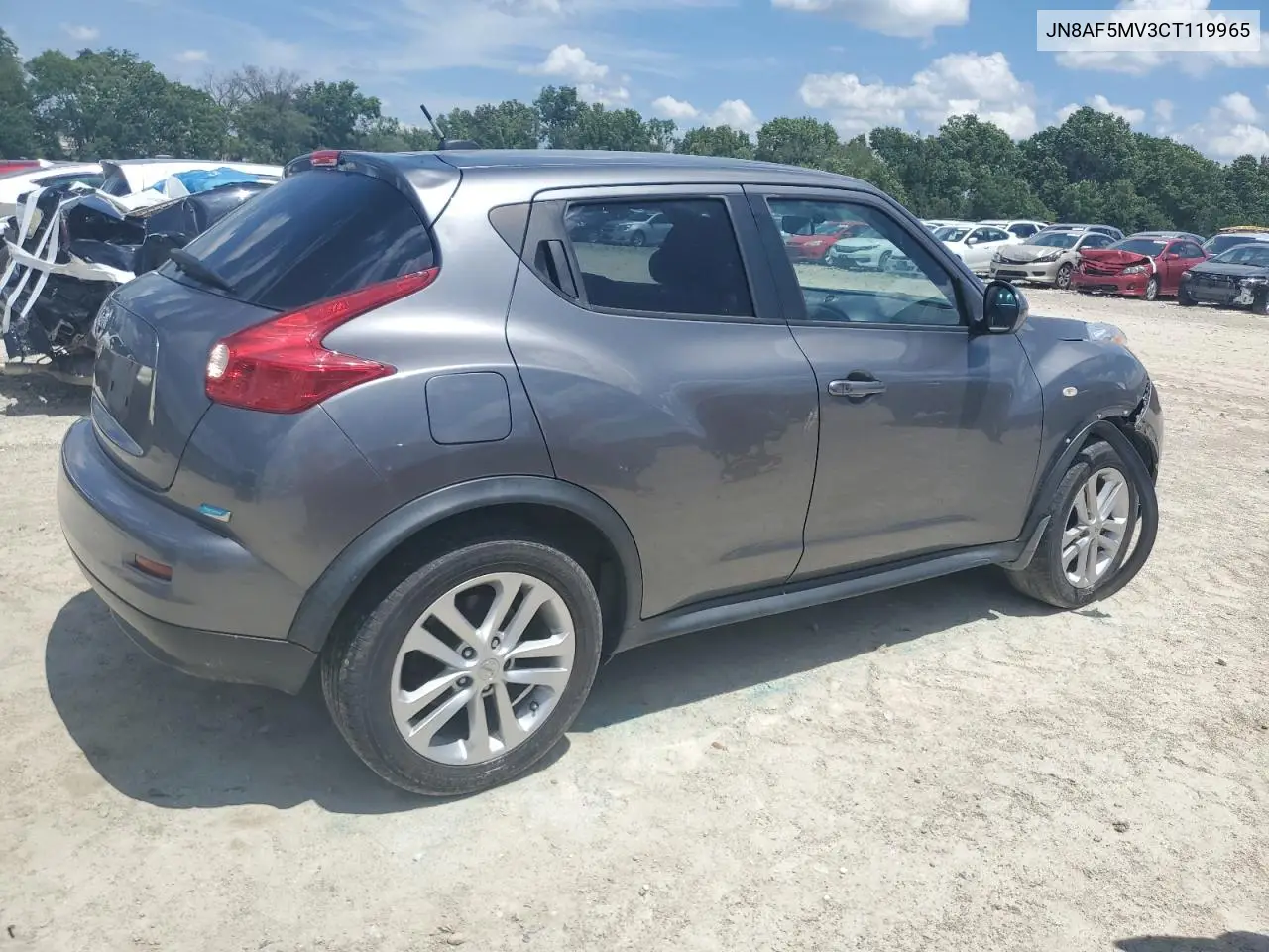 2012 Nissan Juke S VIN: JN8AF5MV3CT119965 Lot: 61696515