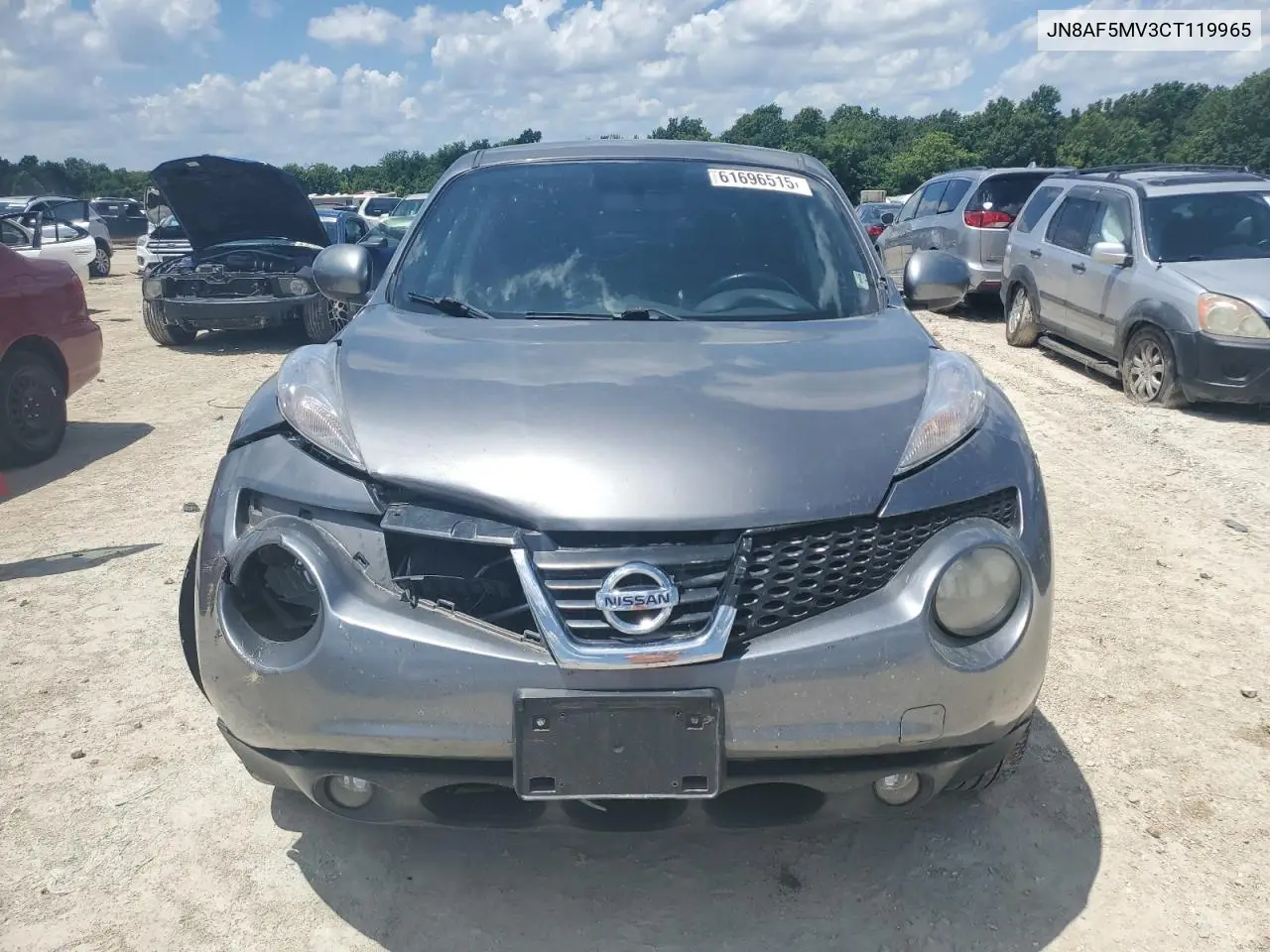 2012 Nissan Juke S VIN: JN8AF5MV3CT119965 Lot: 61696515