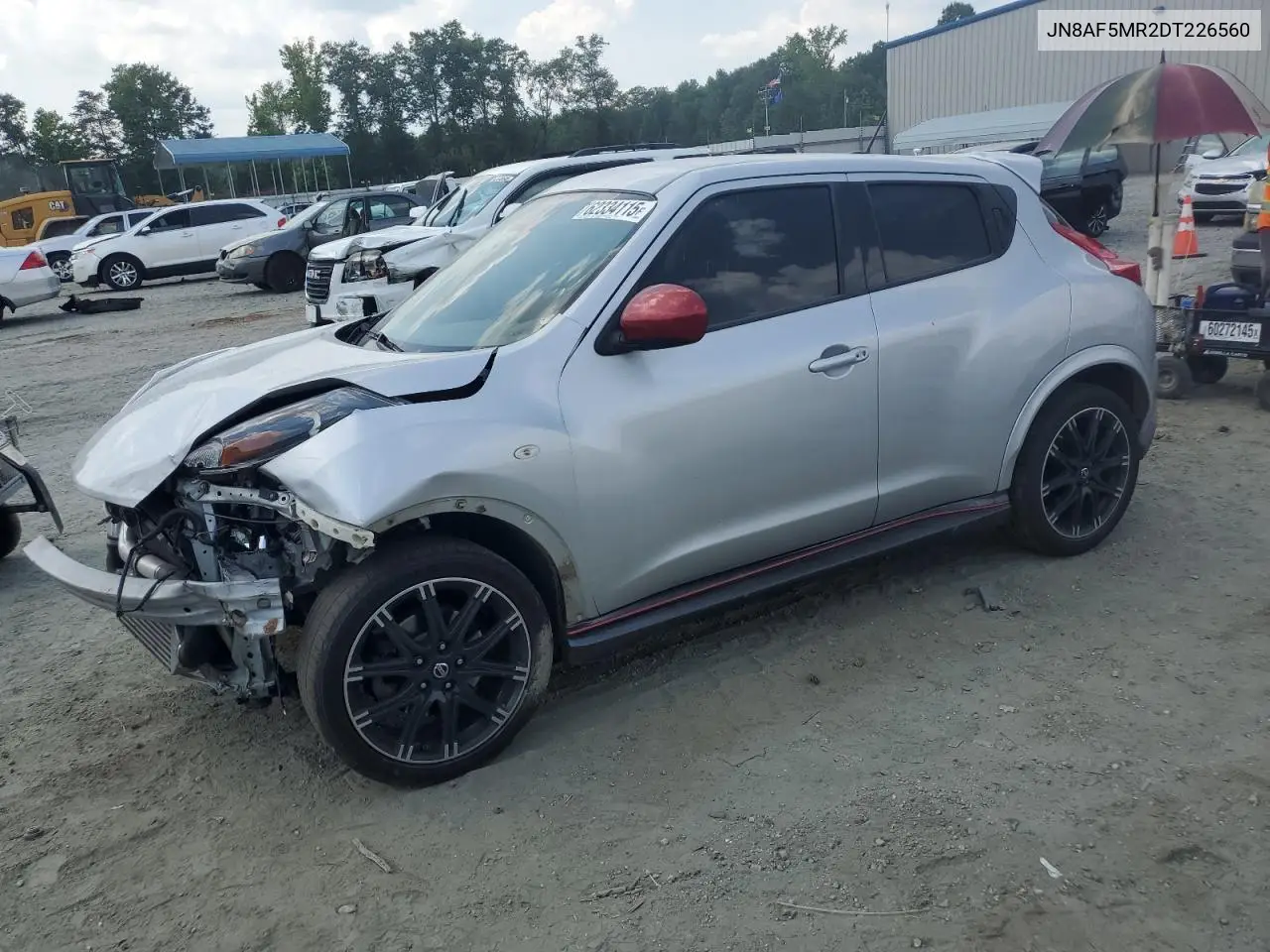 2013 Nissan Juke S VIN: JN8AF5MR2DT226560 Lot: 62334115