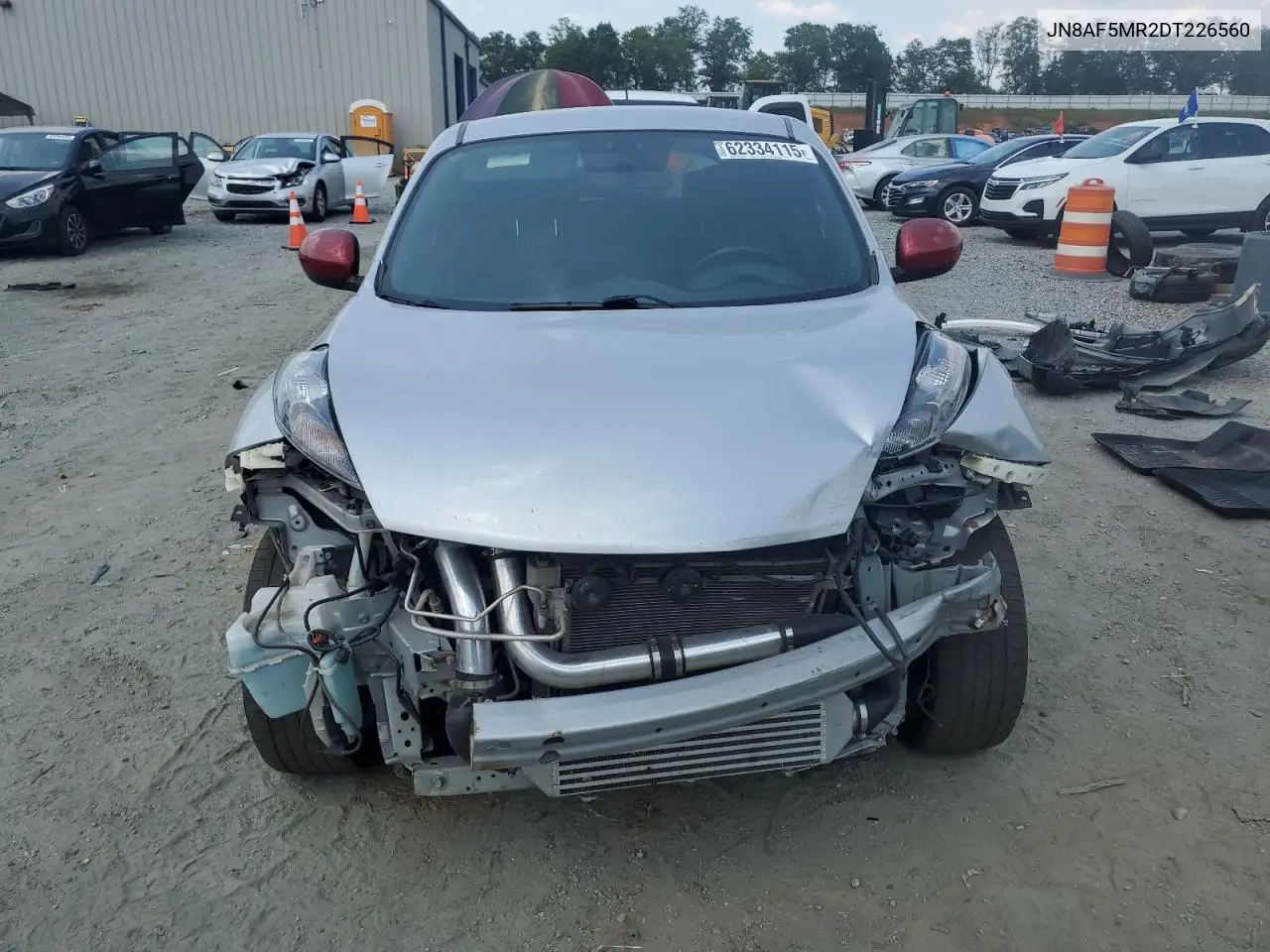 2013 Nissan Juke S VIN: JN8AF5MR2DT226560 Lot: 62334115