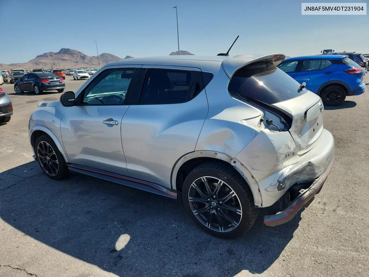 2013 Nissan Juke S VIN: JN8AF5MV4DT231904 Lot: 62784585