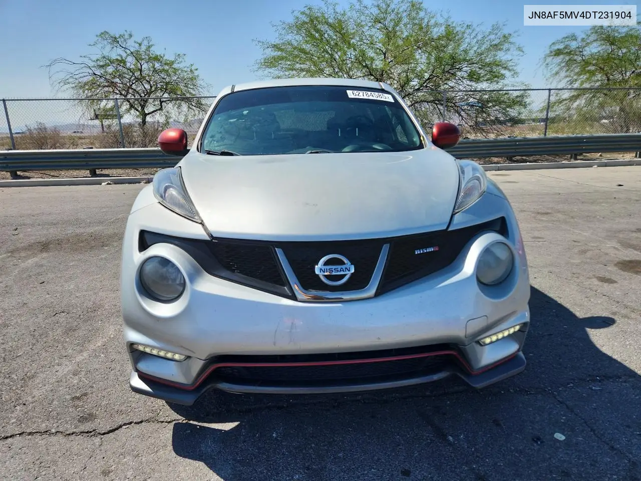 2013 Nissan Juke S VIN: JN8AF5MV4DT231904 Lot: 62784585