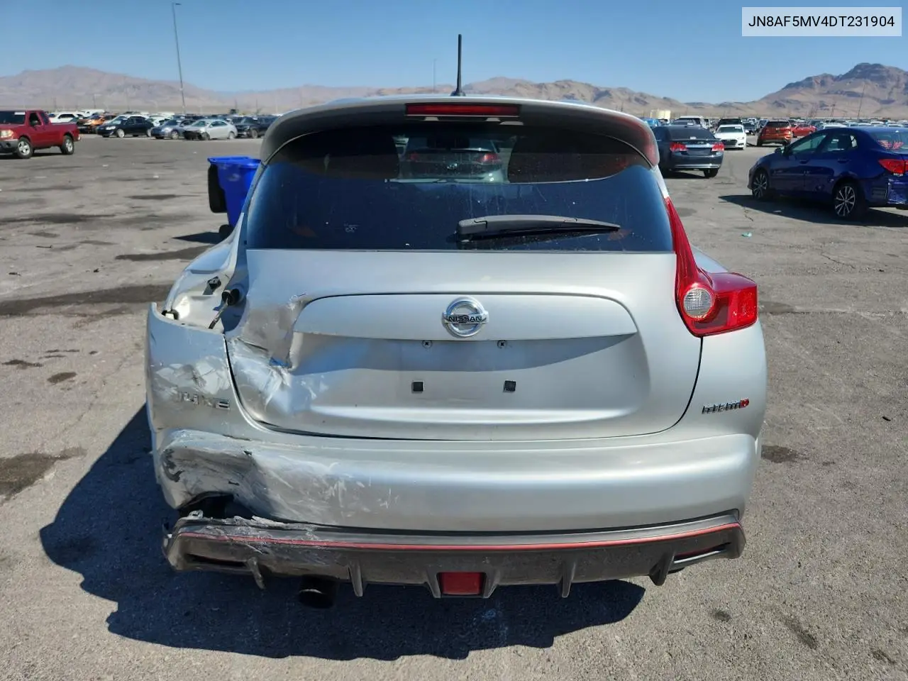 2013 Nissan Juke S VIN: JN8AF5MV4DT231904 Lot: 62784585