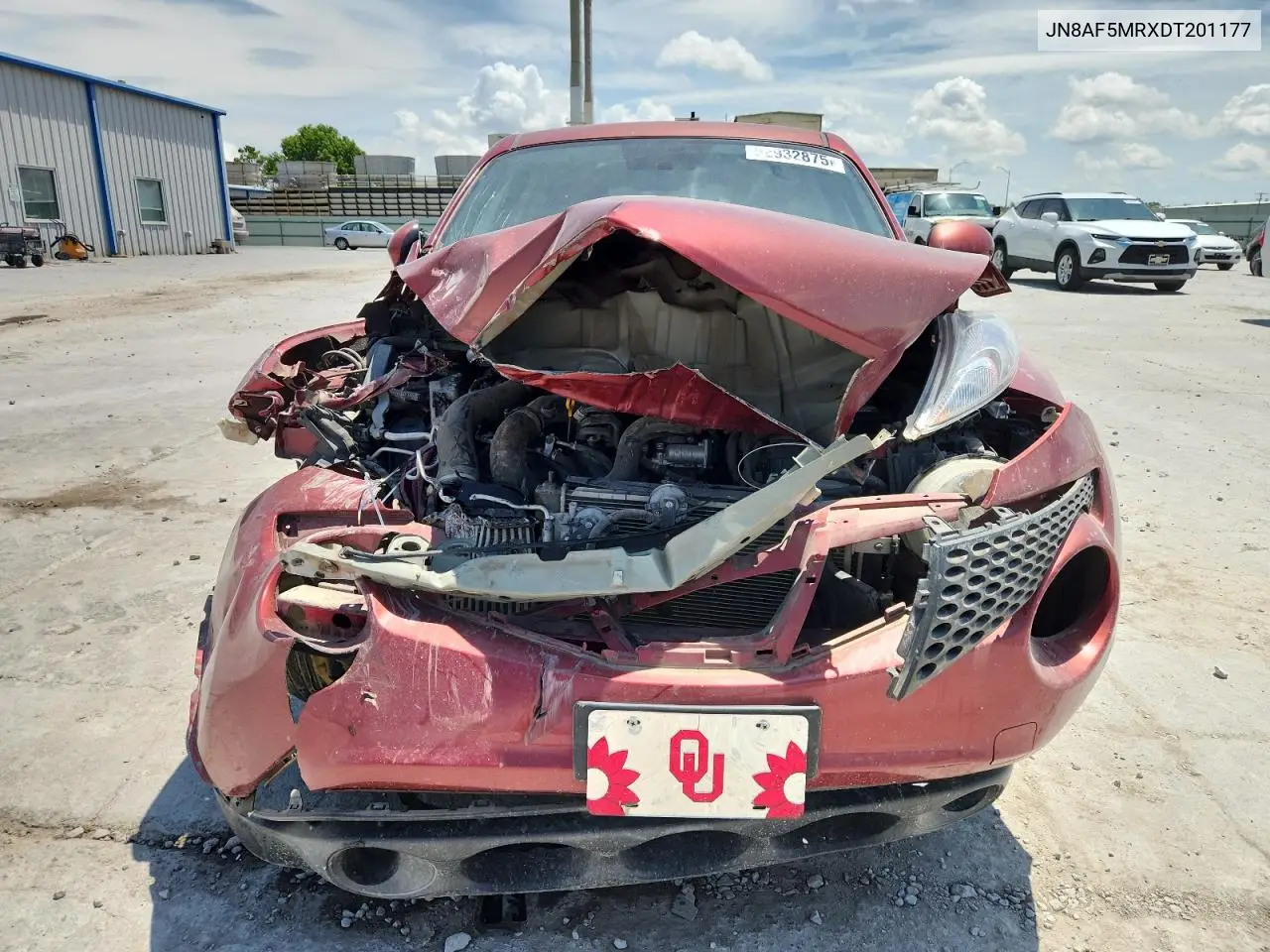 2013 Nissan Juke S VIN: JN8AF5MRXDT201177 Lot: 62932875