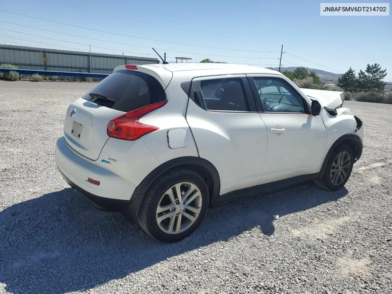 2013 Nissan Juke S VIN: JN8AF5MV6DT214702 Lot: 63062105