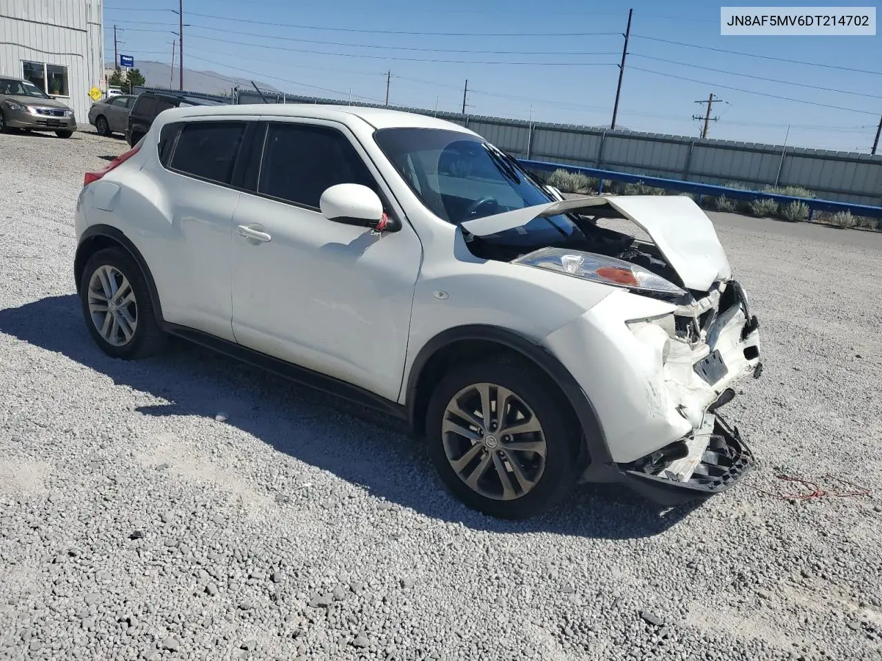 2013 Nissan Juke S VIN: JN8AF5MV6DT214702 Lot: 63062105