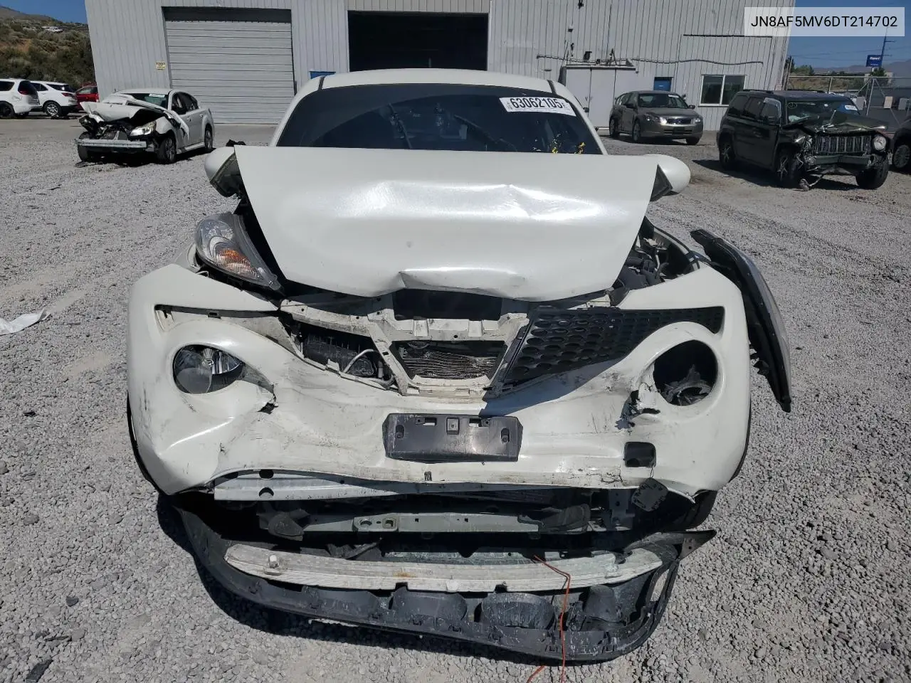 2013 Nissan Juke S VIN: JN8AF5MV6DT214702 Lot: 63062105