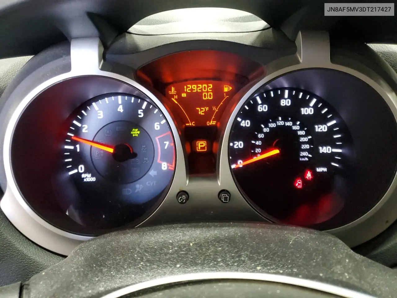 2013 Nissan Juke S VIN: JN8AF5MV3DT217427 Lot: 63124835