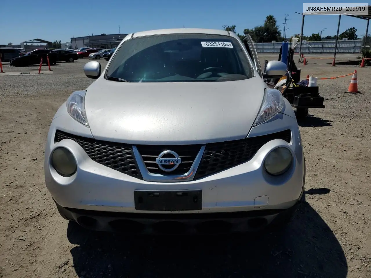 2013 Nissan Juke S VIN: JN8AF5MR2DT209919 Lot: 63254105