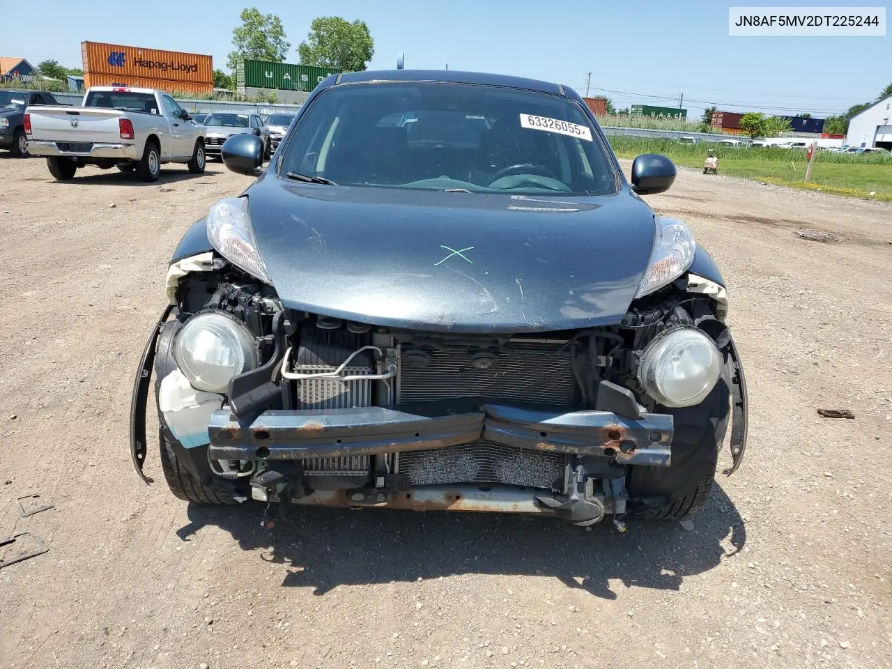 2013 Nissan Juke S VIN: JN8AF5MV2DT225244 Lot: 63326055