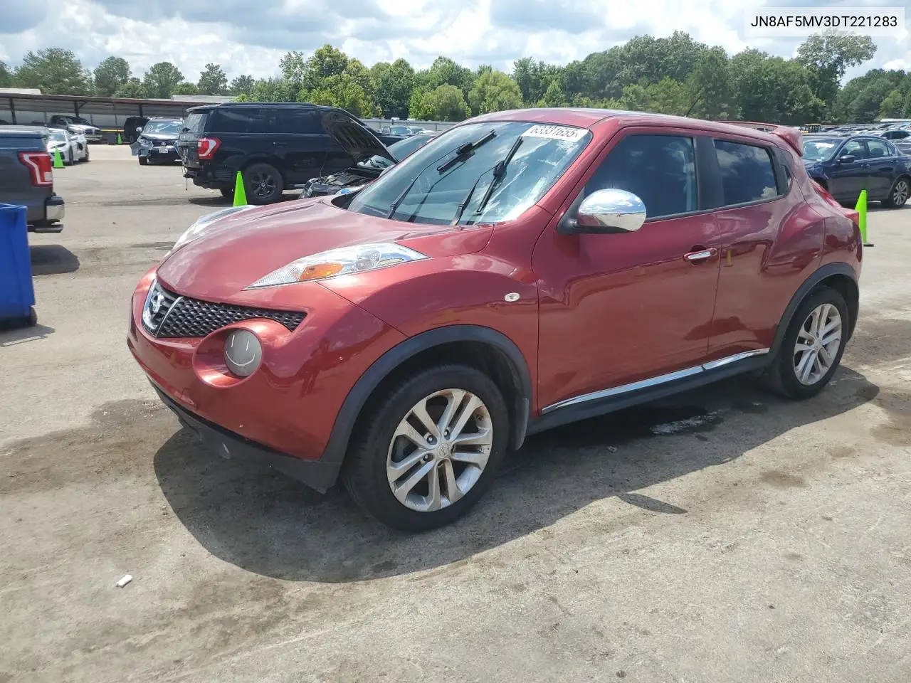 2013 Nissan Juke S VIN: JN8AF5MV3DT221283 Lot: 63331655
