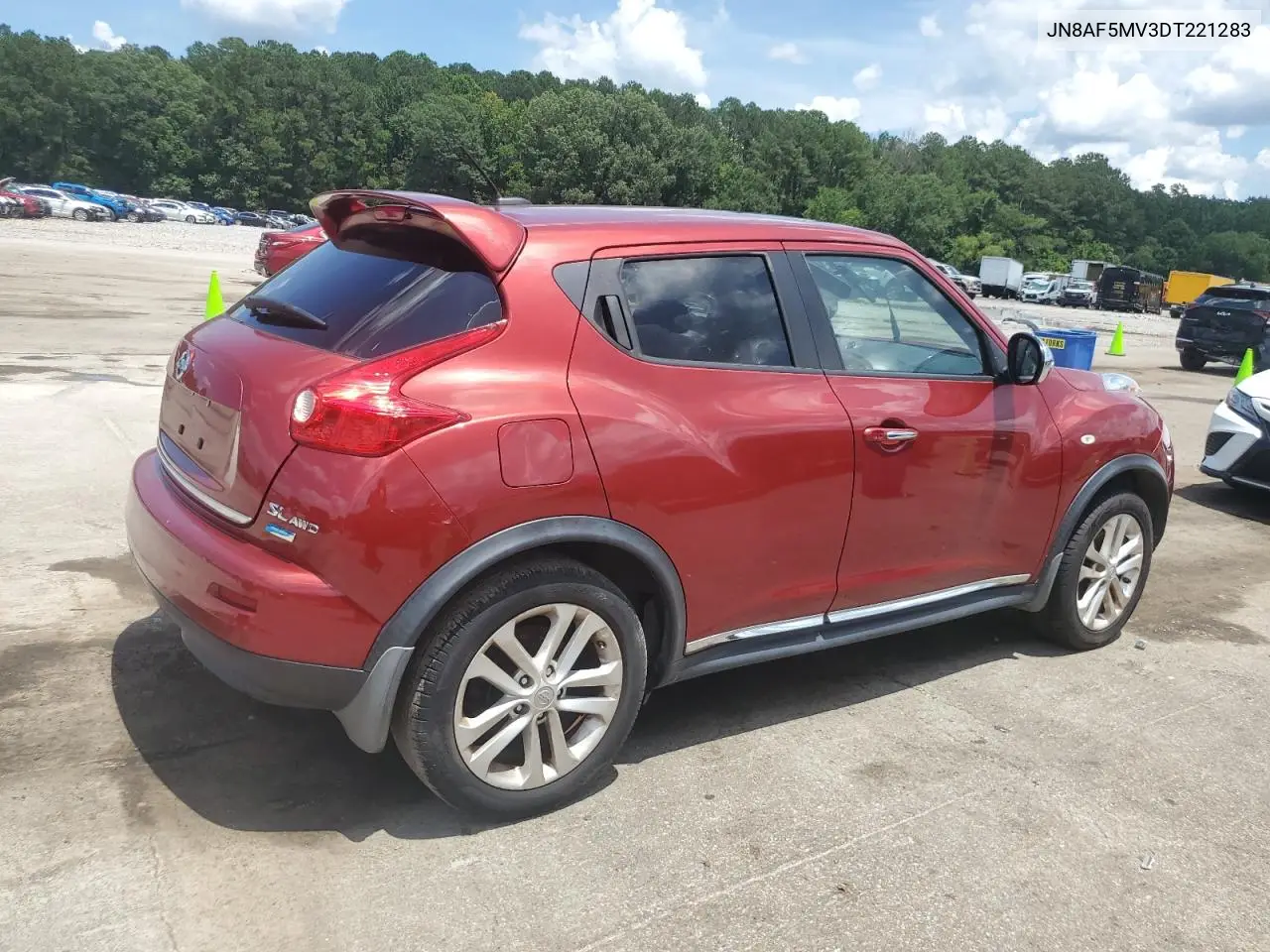 2013 Nissan Juke S VIN: JN8AF5MV3DT221283 Lot: 63331655