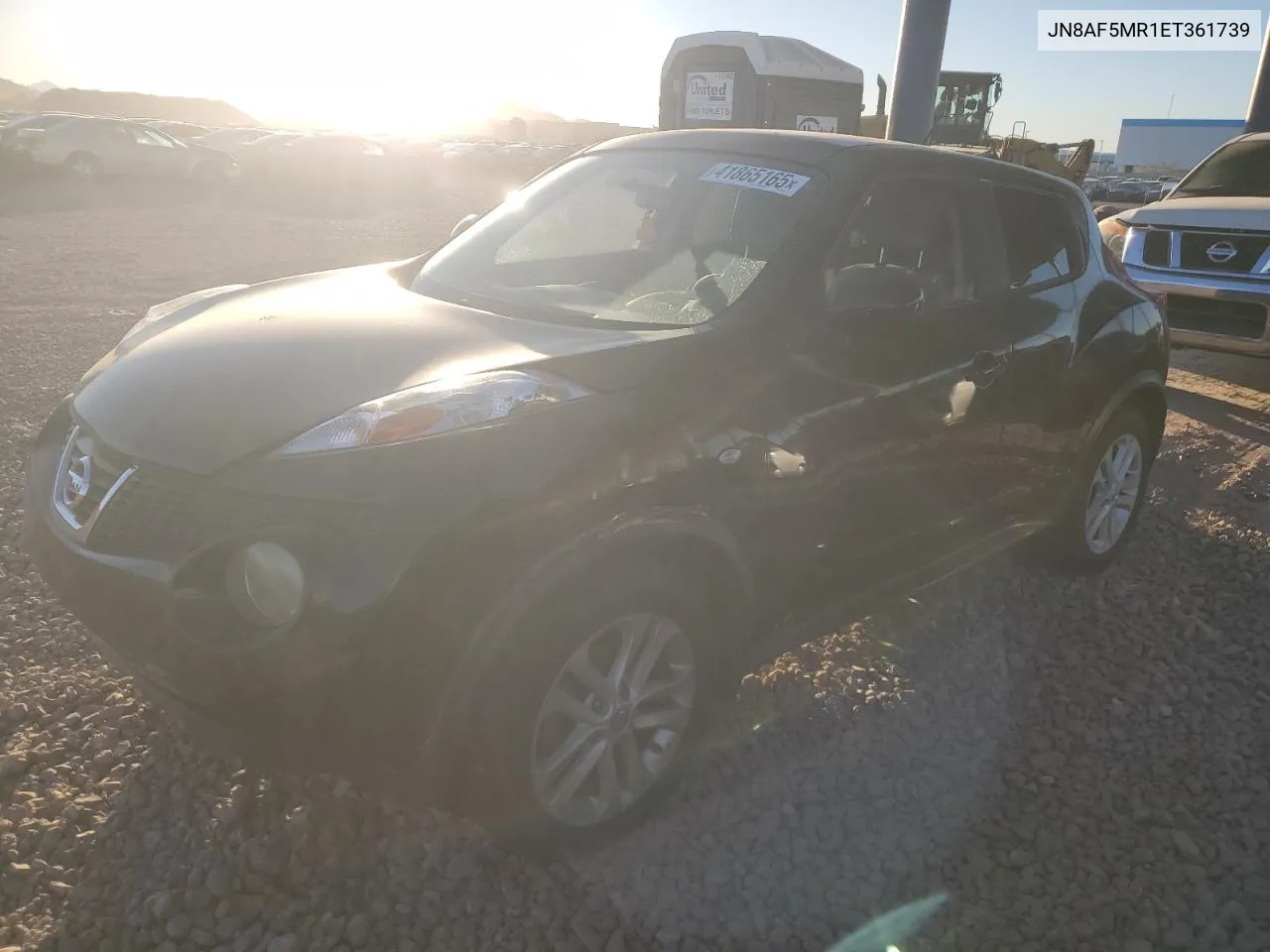 2014 Nissan Juke S VIN: JN8AF5MR1ET361739 Lot: 41865165