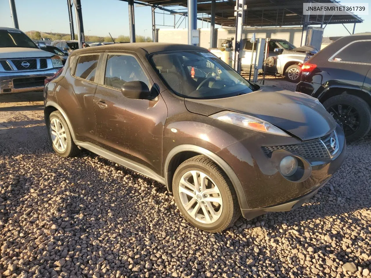 2014 Nissan Juke S VIN: JN8AF5MR1ET361739 Lot: 41865165