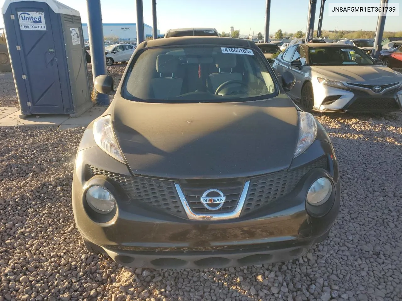2014 Nissan Juke S VIN: JN8AF5MR1ET361739 Lot: 41865165