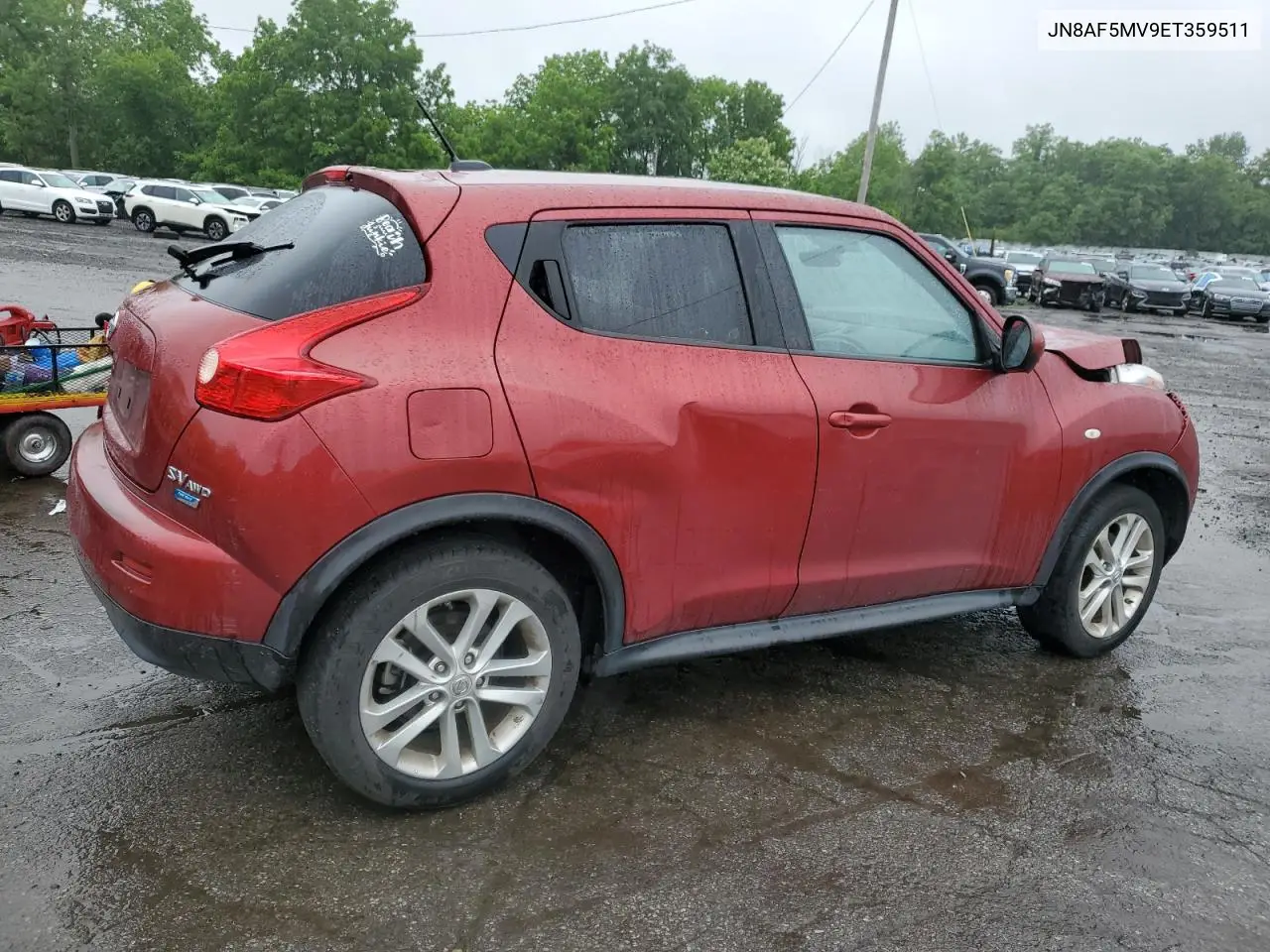 2014 Nissan Juke S VIN: JN8AF5MV9ET359511 Lot: 60367225