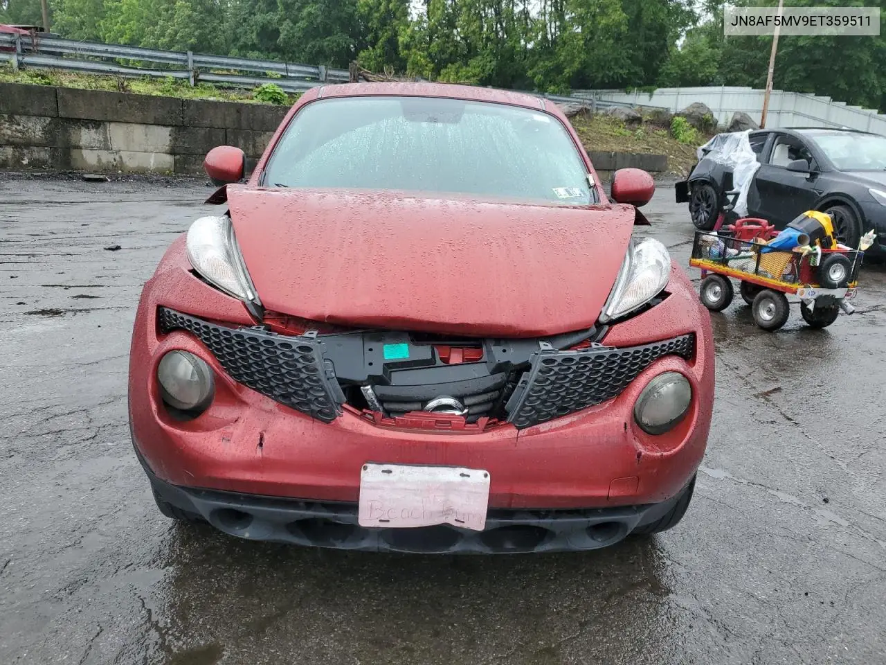 2014 Nissan Juke S VIN: JN8AF5MV9ET359511 Lot: 60367225