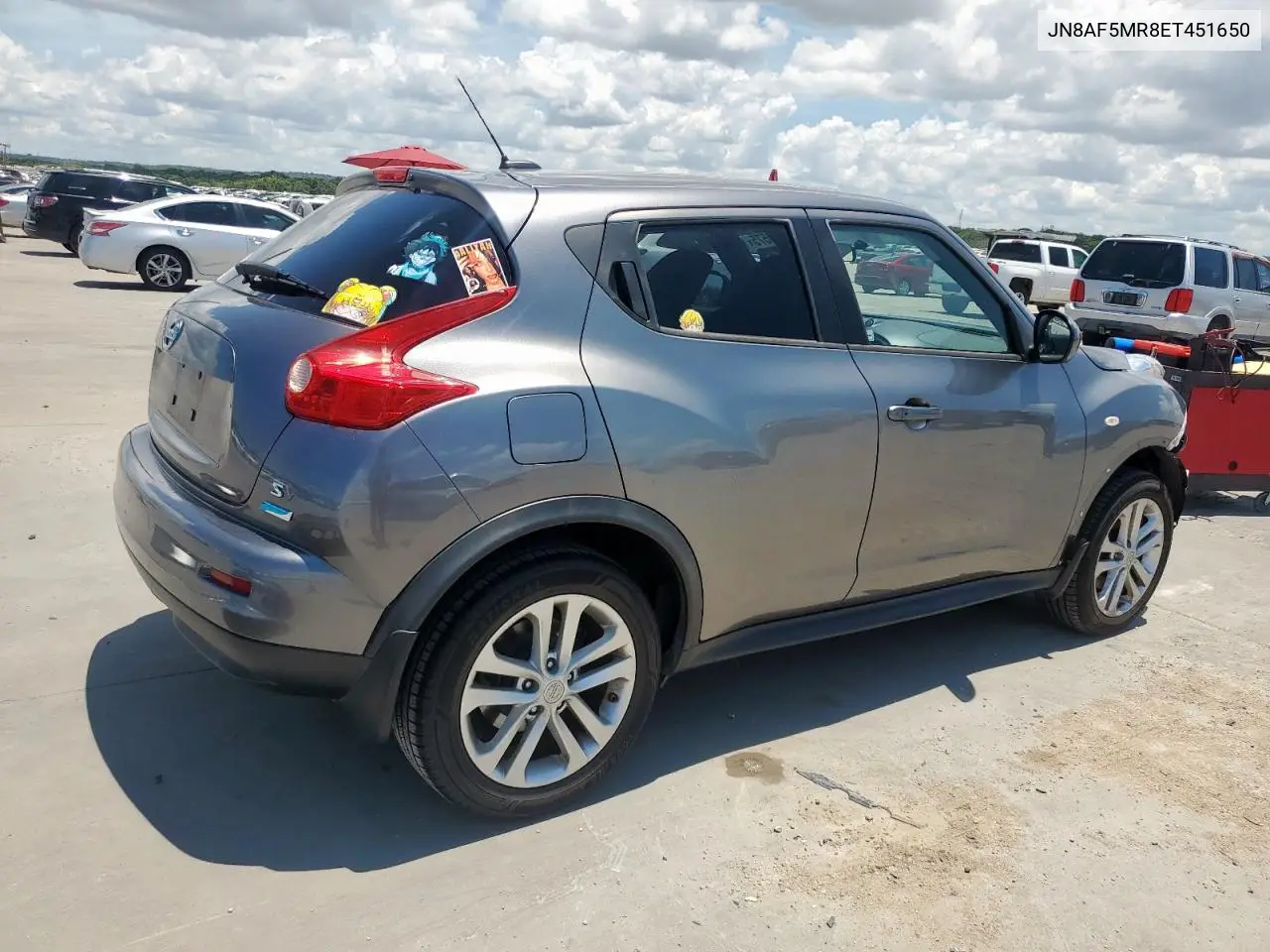 2014 Nissan Juke S VIN: JN8AF5MR8ET451650 Lot: 60679575
