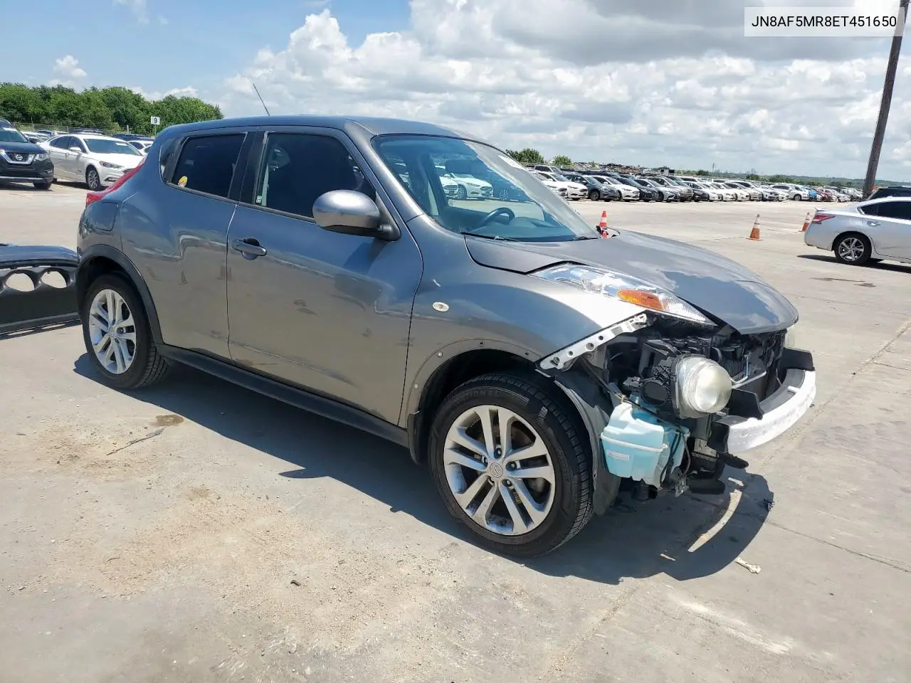 2014 Nissan Juke S VIN: JN8AF5MR8ET451650 Lot: 60679575