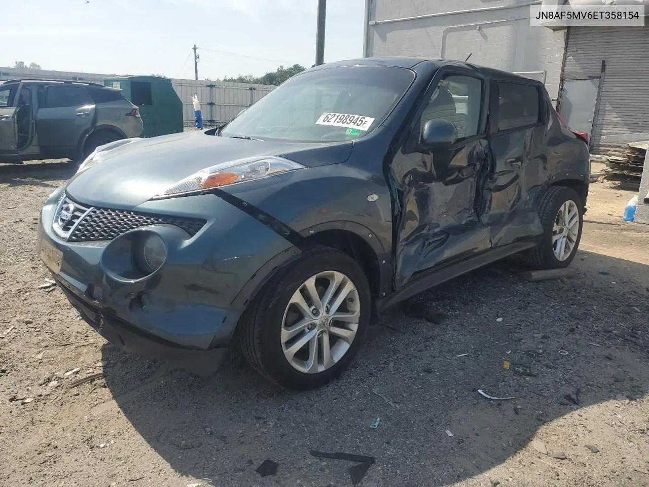 2014 Nissan Juke S VIN: JN8AF5MV6ET358154 Lot: 62198945
