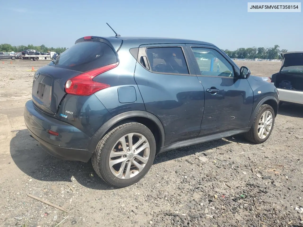 2014 Nissan Juke S VIN: JN8AF5MV6ET358154 Lot: 62198945