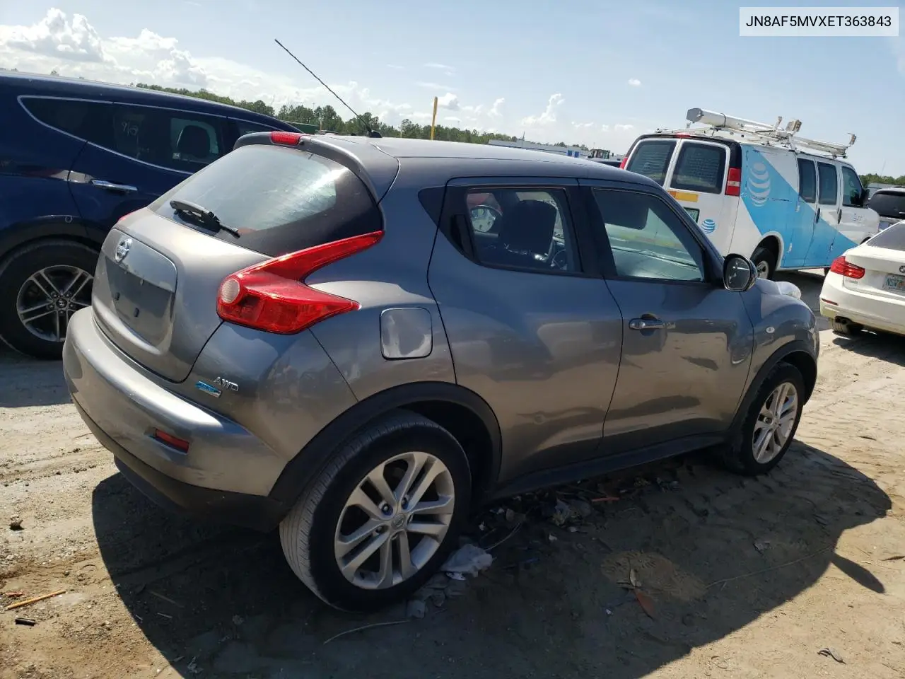 2014 Nissan Juke S VIN: JN8AF5MVXET363843 Lot: 62766355