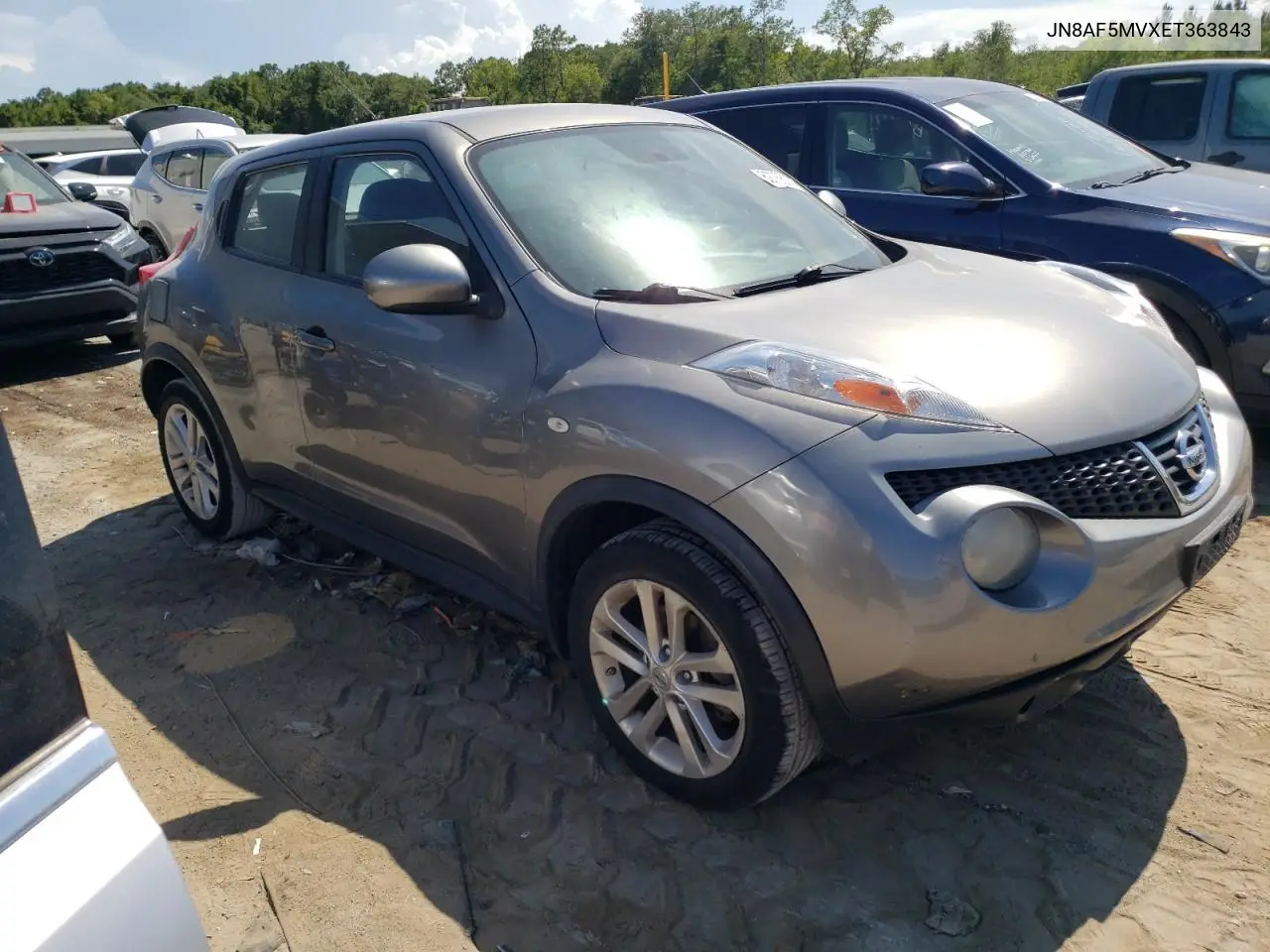 2014 Nissan Juke S VIN: JN8AF5MVXET363843 Lot: 62766355