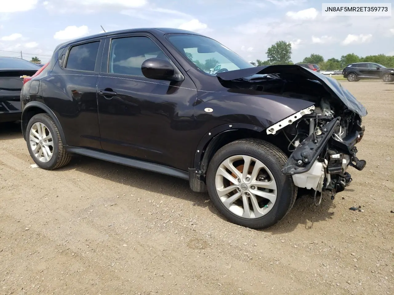 2014 Nissan Juke S VIN: JN8AF5MR2ET359773 Lot: 62833305