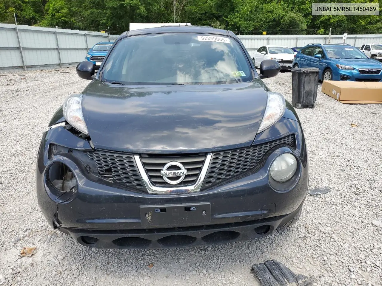 2014 Nissan Juke S VIN: JN8AF5MR5ET450469 Lot: 62869065