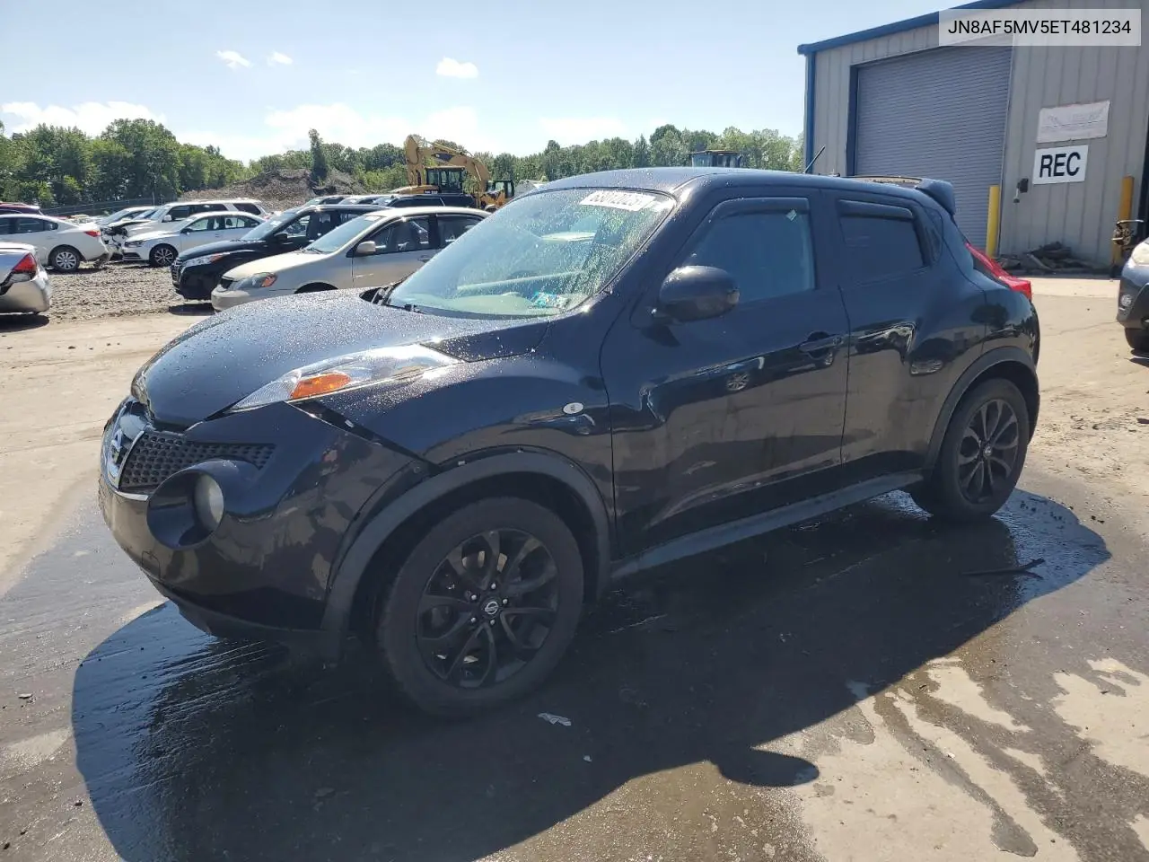 2014 Nissan Juke S VIN: JN8AF5MV5ET481234 Lot: 63012025