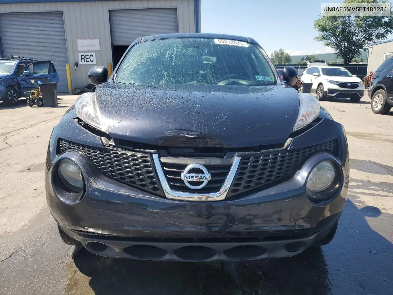 2014 Nissan Juke S VIN: JN8AF5MV5ET481234 Lot: 63012025
