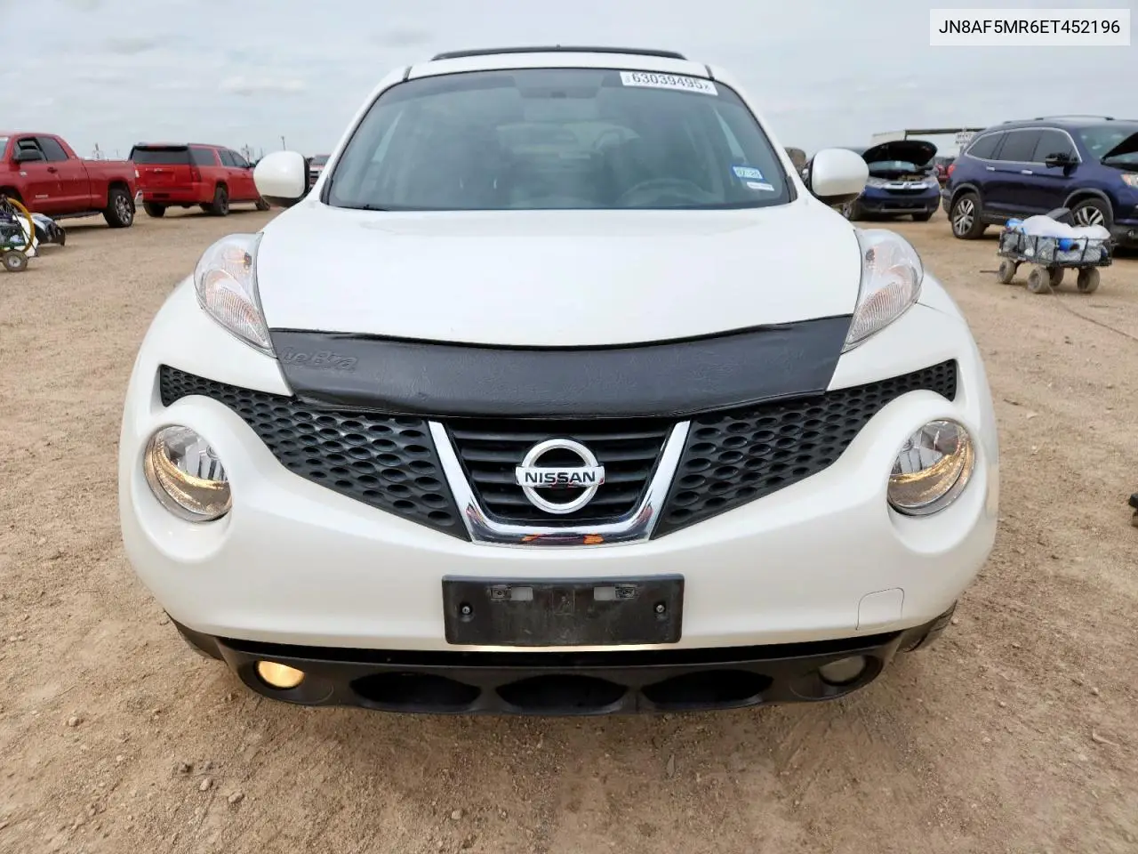 2014 Nissan Juke S VIN: JN8AF5MR6ET452196 Lot: 63039495