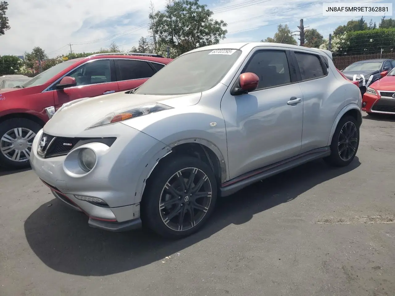 2014 Nissan Juke S VIN: JN8AF5MR9ET362881 Lot: 63702295