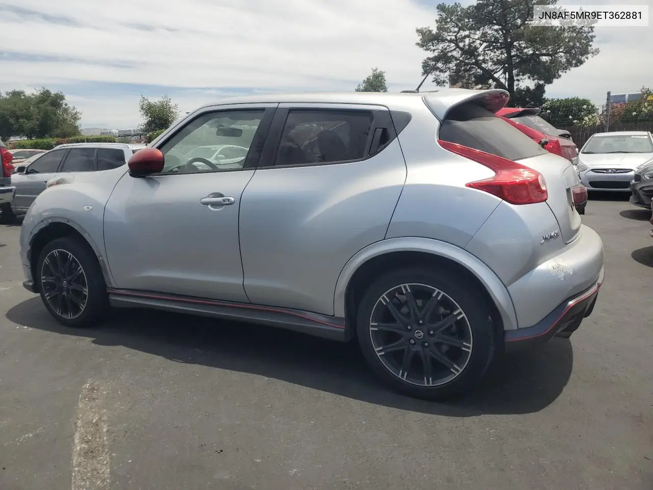 2014 Nissan Juke S VIN: JN8AF5MR9ET362881 Lot: 63702295