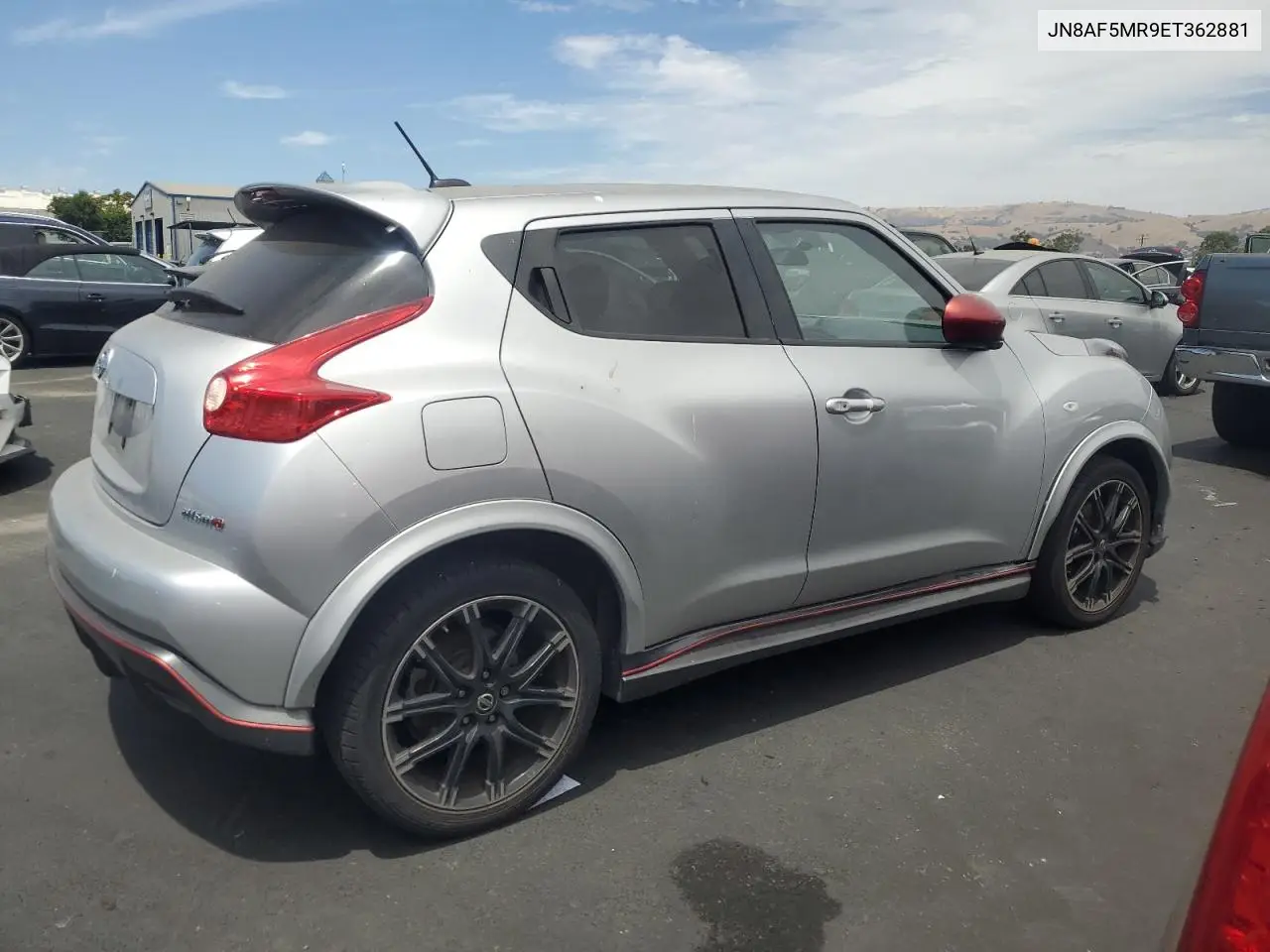 2014 Nissan Juke S VIN: JN8AF5MR9ET362881 Lot: 63702295