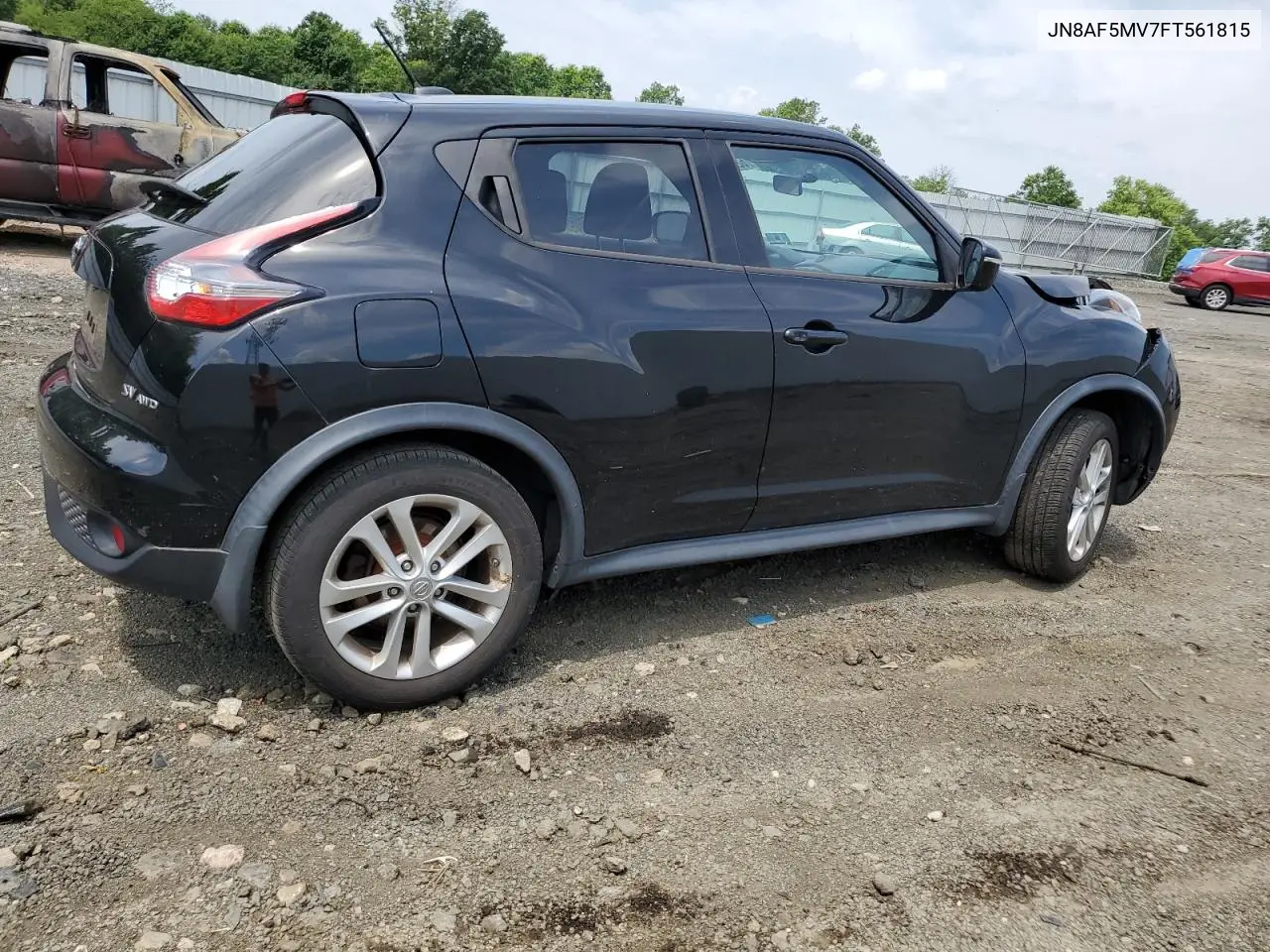 2015 Nissan Juke S VIN: JN8AF5MV7FT561815 Lot: 62285125
