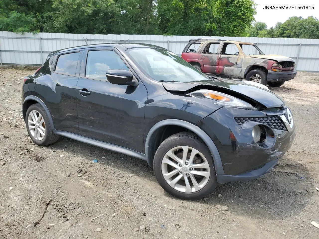 2015 Nissan Juke S VIN: JN8AF5MV7FT561815 Lot: 62285125
