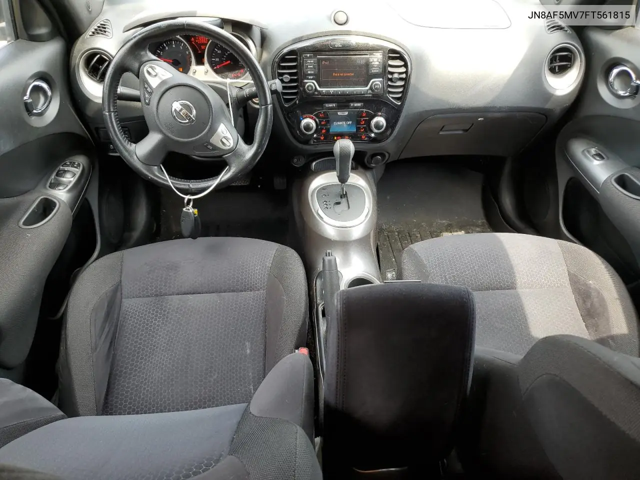 2015 Nissan Juke S VIN: JN8AF5MV7FT561815 Lot: 62285125