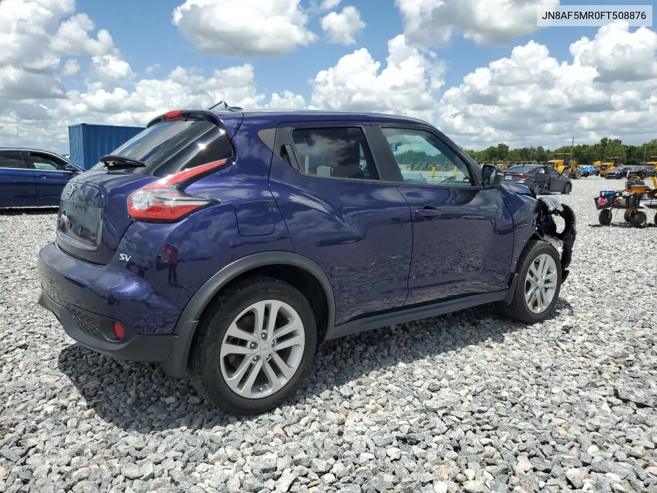 2015 Nissan Juke S VIN: JN8AF5MR0FT508876 Lot: 62928465