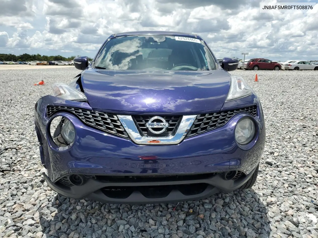 2015 Nissan Juke S VIN: JN8AF5MR0FT508876 Lot: 62928465