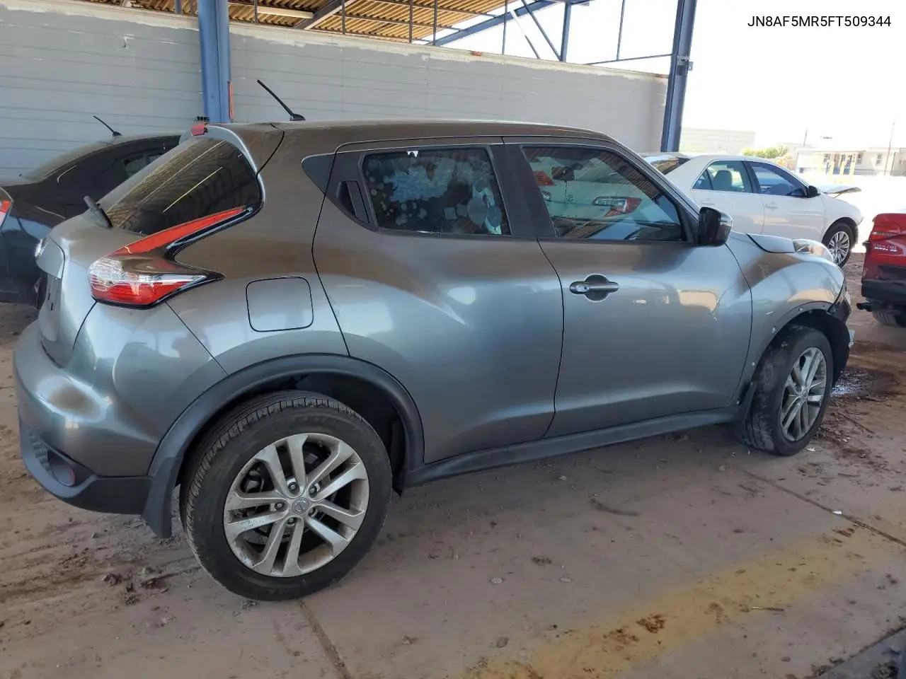 2015 Nissan Juke S VIN: JN8AF5MR5FT509344 Lot: 62934025