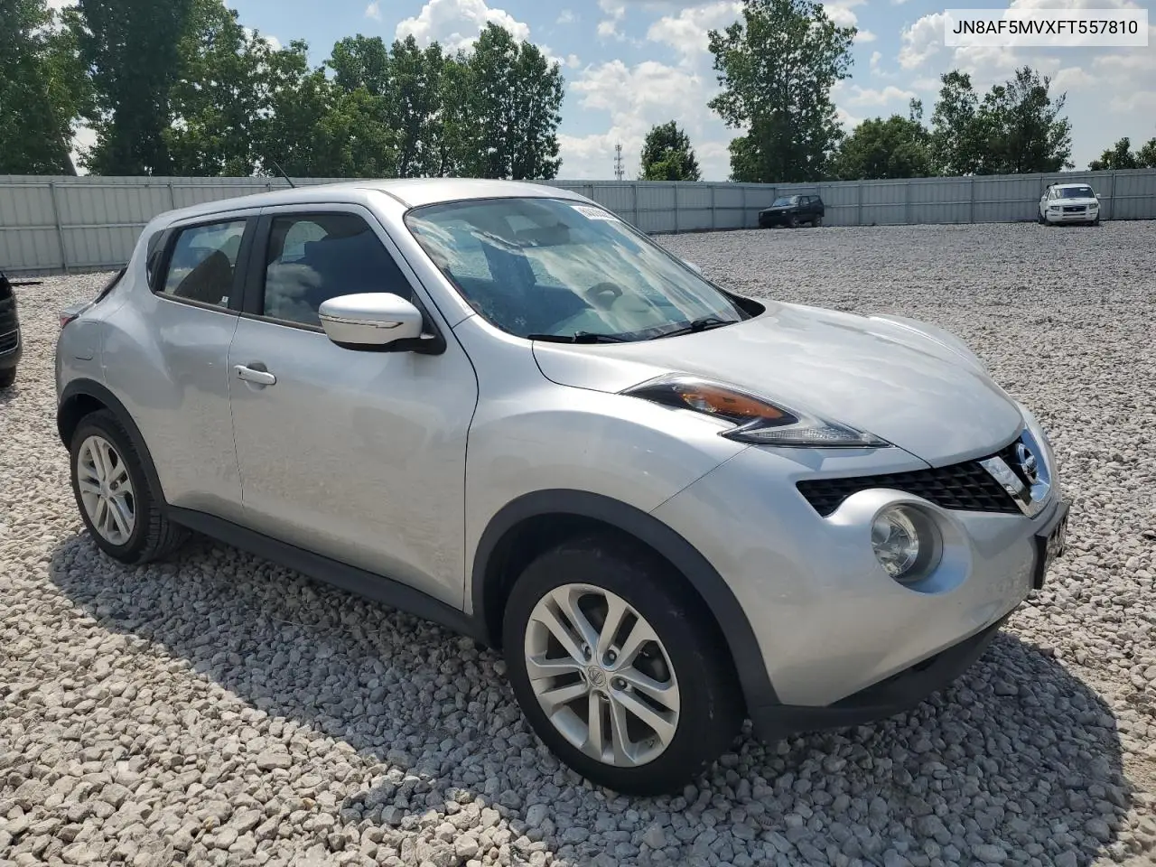 2015 Nissan Juke S VIN: JN8AF5MVXFT557810 Lot: 63036525