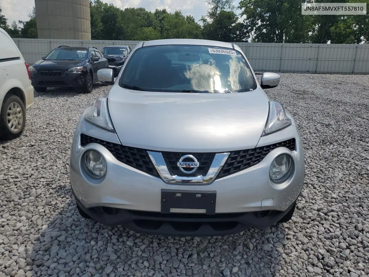 2015 Nissan Juke S VIN: JN8AF5MVXFT557810 Lot: 63036525