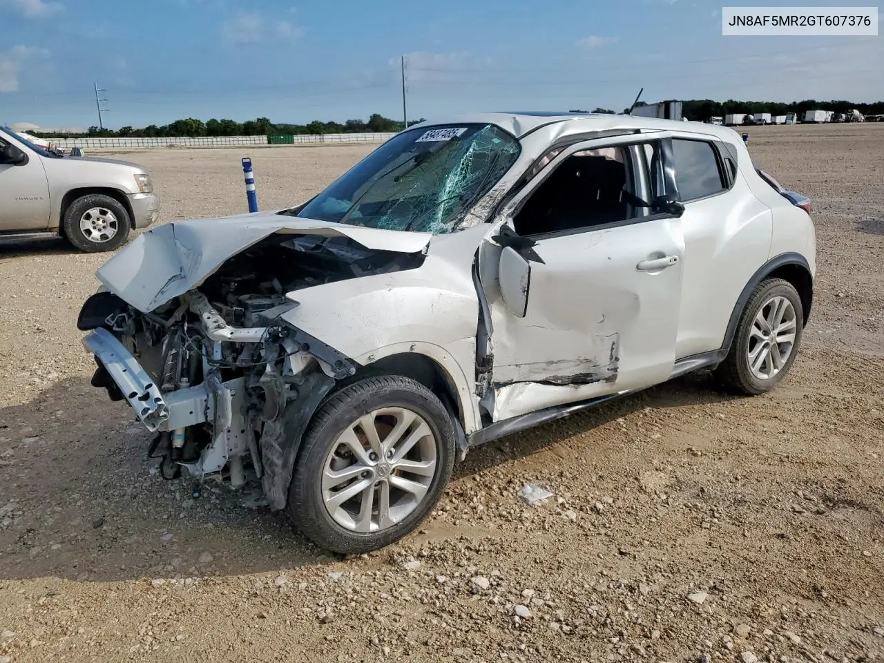 2016 Nissan Juke S VIN: JN8AF5MR2GT607376 Lot: 58487485