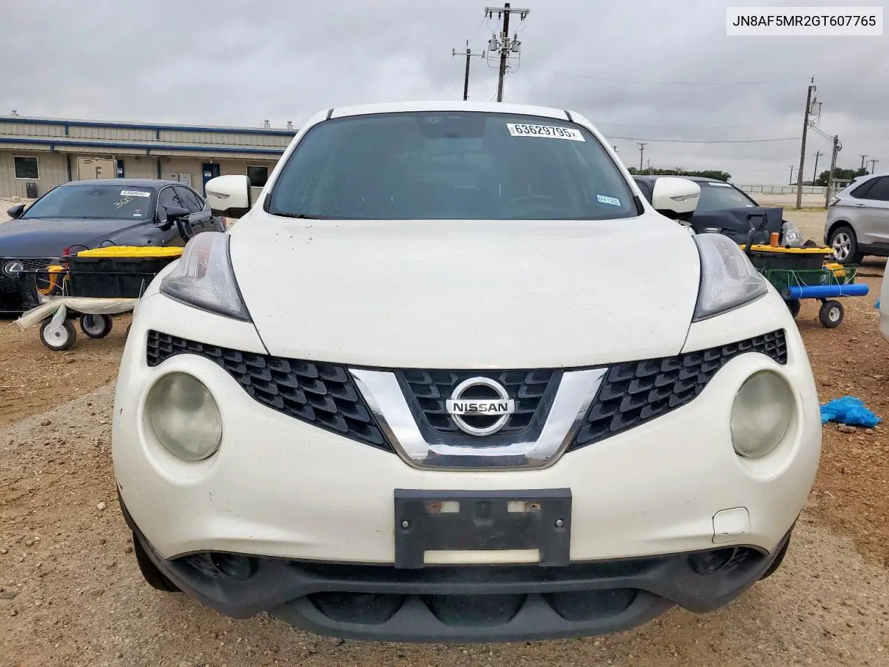 2016 Nissan Juke S VIN: JN8AF5MR2GT607765 Lot: 63629795